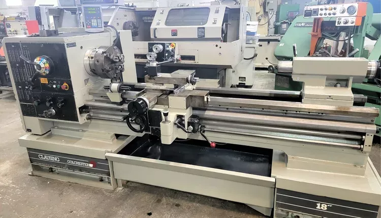 Clausing Colchester Engine Lathe 1600 rpm Mascot GH 600 Series