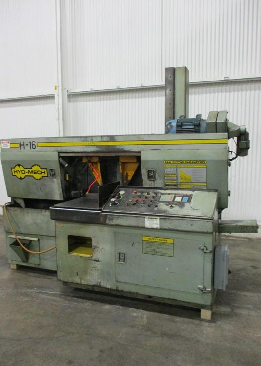 Hyd-Mech H-16 Horizontal Bandsaw semi automatic