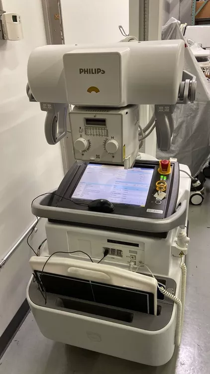 Philips Mobile Diagnost with DR Mobile Xray