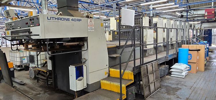 Komori Lithrone L 640 RP plus Coater