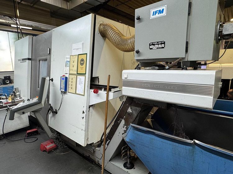 Gildemeister Sinumerik 840 D 5,000 rpm TWIN 102 2 Axis