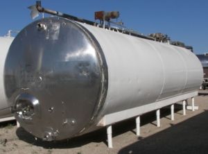 Others 10,000 Gallon Horizontal Refrigerated Jacketed Tank Horizontal Refrigerated Tank 10,000 Gallon