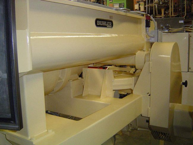 Buhler single screw extruder