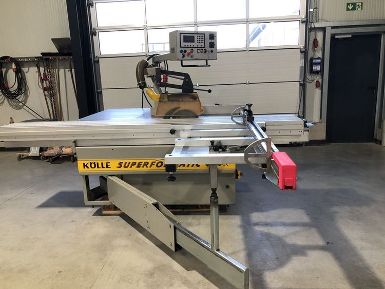 Kolle Super Formatic, Sliding table saw