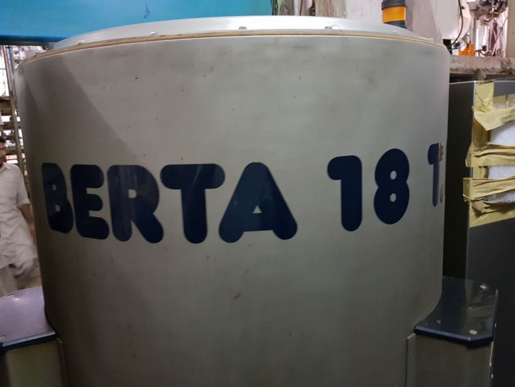 2 Dettin Berta 18. T.E Yarn Cheese Package Hydroextractor or Centrifuge