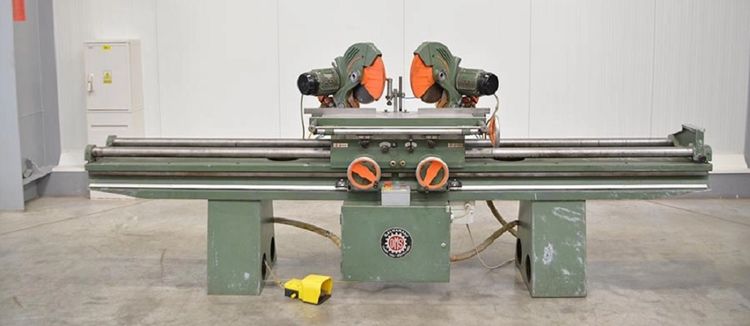 OMS DOUBLE ANGLE SAW WITH TABLETOP FOR CUTTING SHORT ELEMENTS