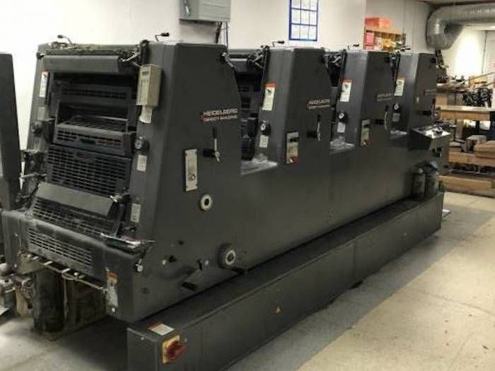 Heidelberg GTO 52 VP 4 52 x 36 cm