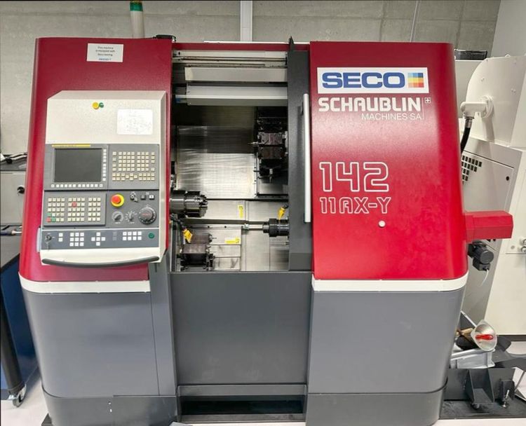 Schaublin FANUC Series 31i-Model B 12000 Rpm 142-11AX-Y 11 Axis