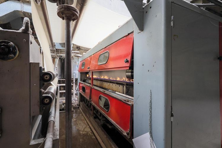 Intes 320 Cm Singeing range