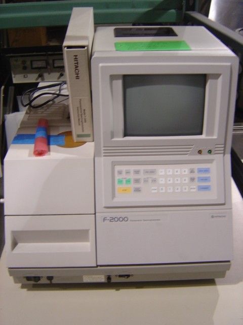 Hitachi F2000, F-2000 Spectrofluorometer  Spectrofluorometer