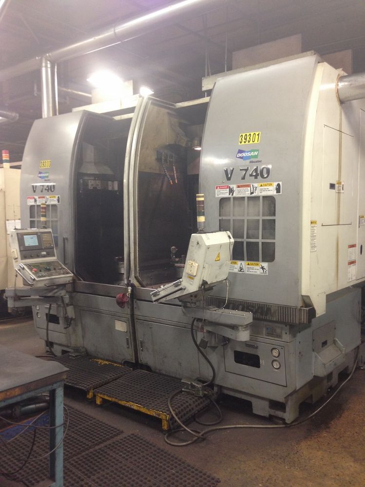 Doosan Mecatec V740 CNC Vertical Lathe