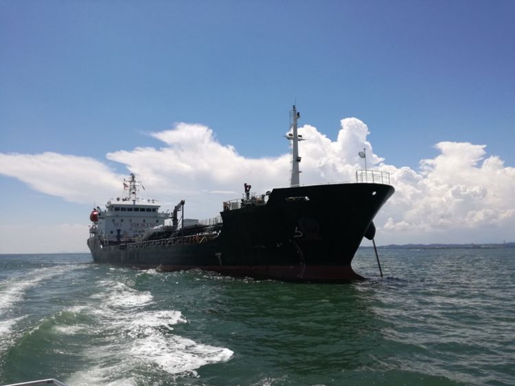 Oil Asphalt Tanker, Double Hull dwt 4881 on 5.9m