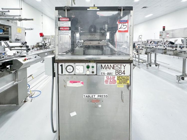 Manesty BB4 27 Stations  Tablet Press