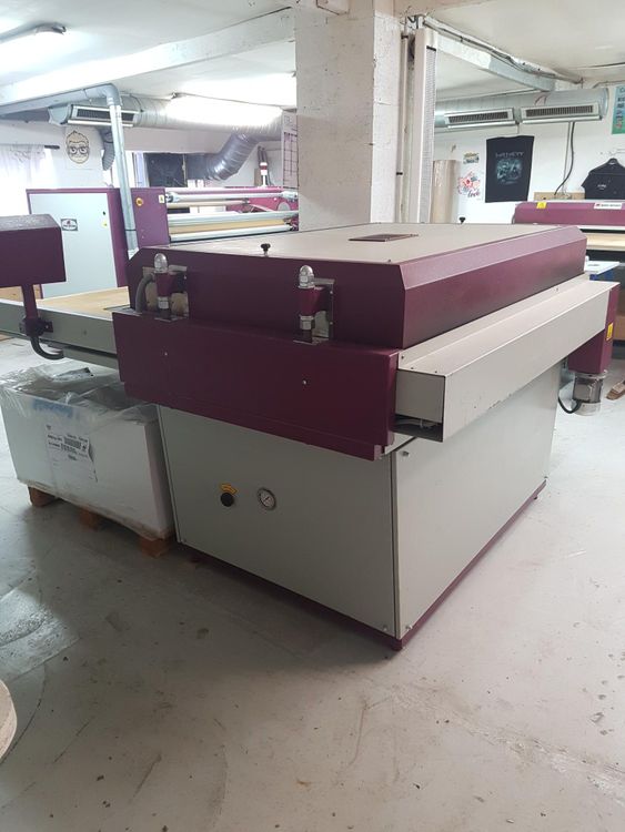 Monti Hydraulic double press for transfer printing and laminating