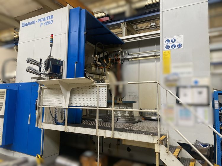 Gleason, Pfauter P 1200 Variable Speed vertical gear hobbing