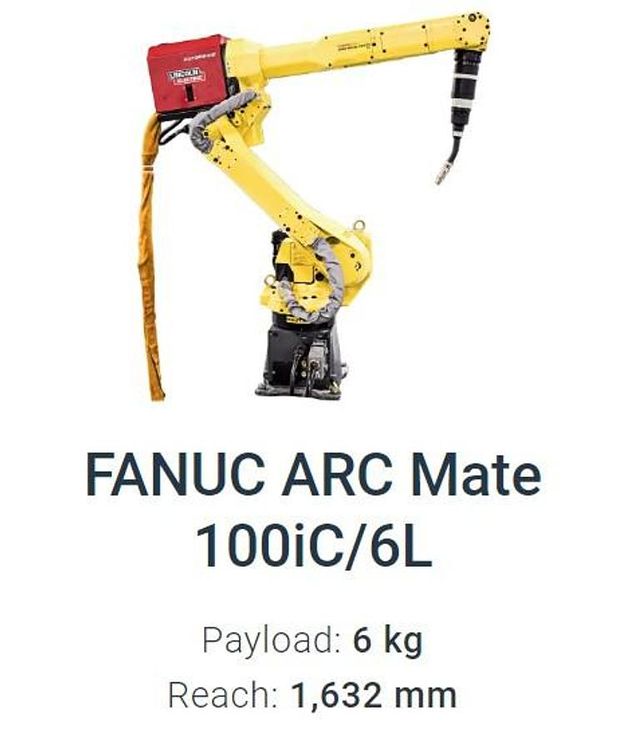 Fanuc ARCMATE 100iC/6L 6 Axis 6 kg