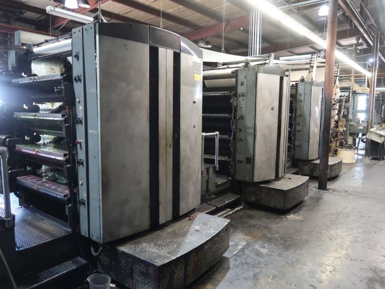 Quad Stack Web Press Line 4