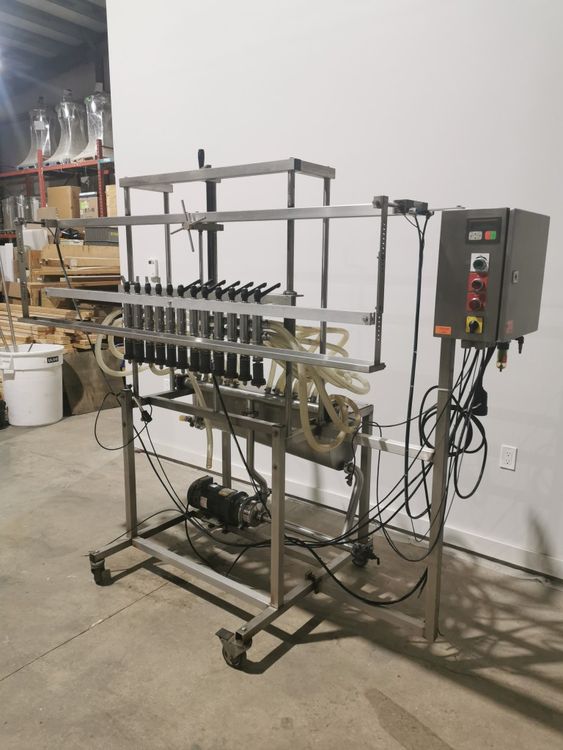 Speedway  LF90CA 12 Head Inline Over Flow Filler