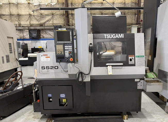 Tsugami Fanuc 31i-Model A 10,000 rpm SS20 7 Axis