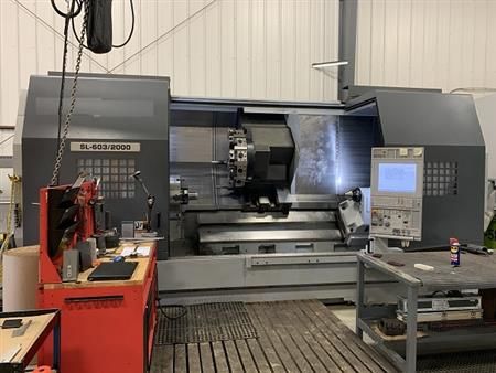 Mori Seiki Fanuc MSX-500 w/ MAPPS-3 1000 rpm SL603C/2000 2 Axis