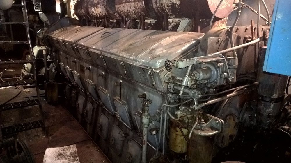 EMD 16567AC Marine Engine