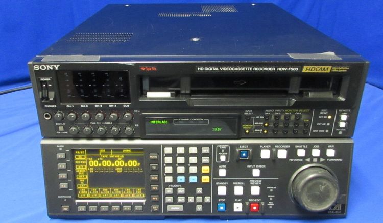 Sony HDW-F500 HDCAM Recorder