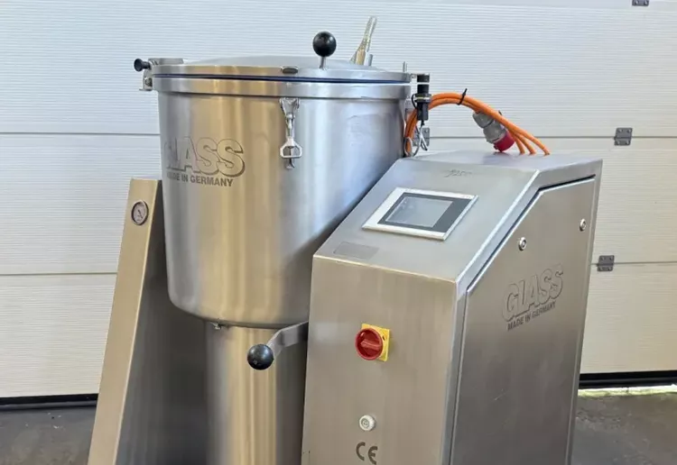 Glass VSM 150 vacuum mixer / tumbler