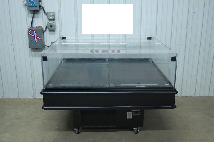 JSI KR-PROD-RBD0441HV-002-MTBL, Open Air Island Deli Sushi Cheese Display Case Refrigerator