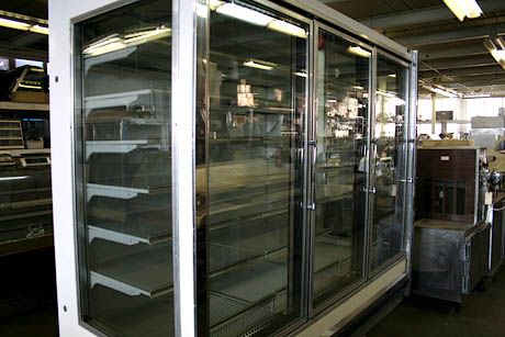 Others 3 Door Glass Produce Cooler