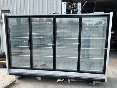 Hussmann RFL, Hybrid Freezer Doors