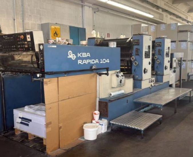 KBA Rapida 104-2 SW 720x1040 mm