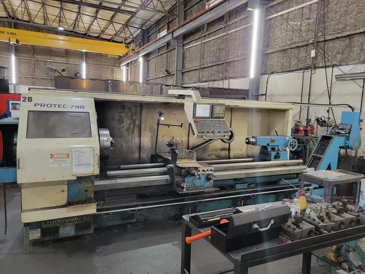 Hankook FANUC 21iTB CNC control 1000 RPM PROTEC 7NB 2 Axis
