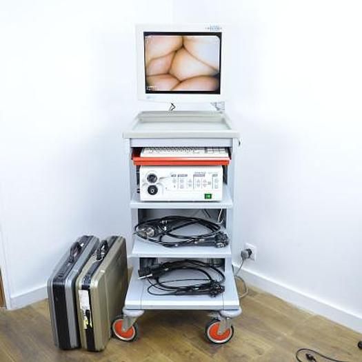Pentax Gastroenterology  Column With Flat Screen