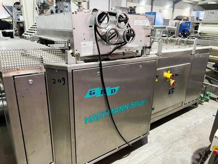 Hartmann HS4 Bun slicing machine