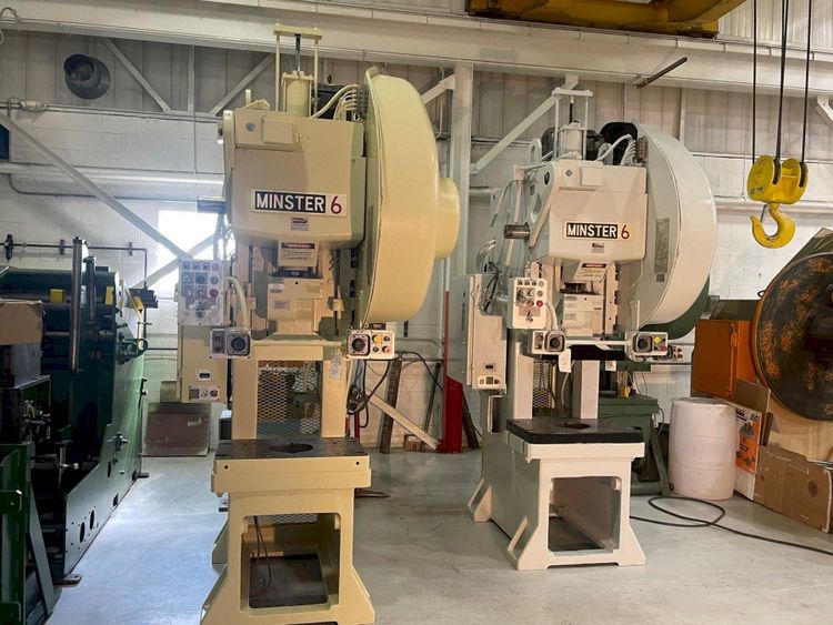 Minster Presses/Feed Equipment #6SS Flywheel OBS 60 Ton