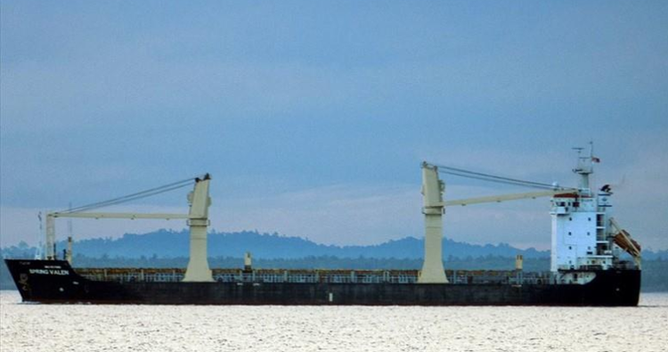Yichang YONG SHENG 99 ABT 9105 DWT ON 7.2 M DRAFT