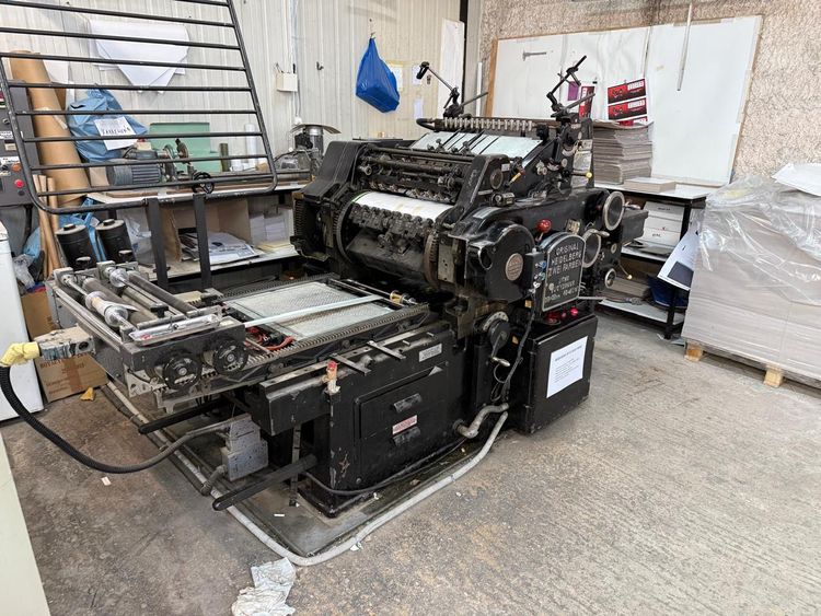 Heidelberg KS with HOT FOIL
