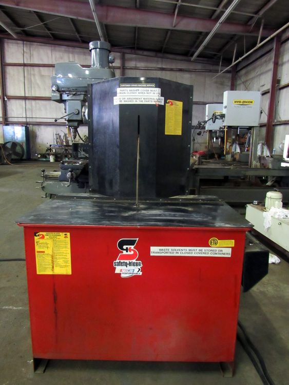 SAFETYKLEEN 81 SOLVENT AGITATING PARTS WASHER