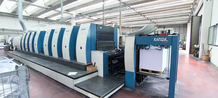 KBA Rapida 105 8 + L SW ALV