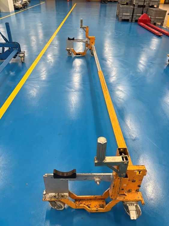 2 Genkinger BW28SO Trolley for beams