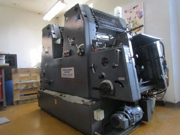 Heidelberg GTOZP 46 + VERSION, for format 32×46 cm