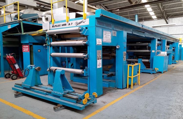 Tecmo Elflex 1400 VA 7 Lamination & Coating Line