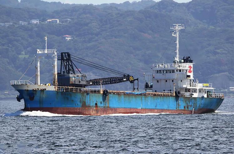 Kurinoura SAND CARRIER (BOX HOLD FITTED WITH CRANE) ABT 1500DWT