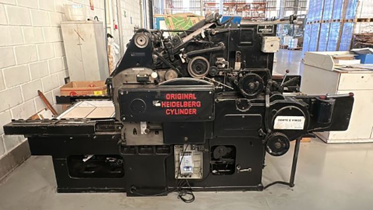 Heidelberg Automatic cylindrical die cutter