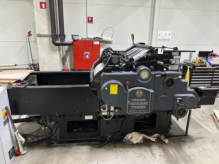 Heidelberg Cylinder SBG with Hot Foil