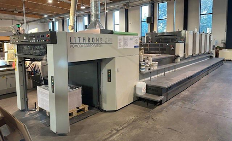 Komori Lithrone S-540 H + C