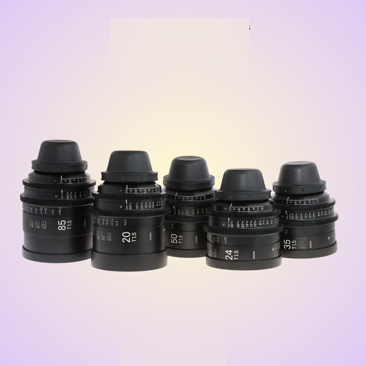 Sigma Cine FF Prime Lenses