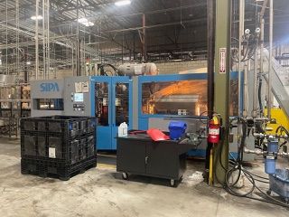 SIPA SFL4/3 XL PET Reheat Stretch Blow Molding Machine