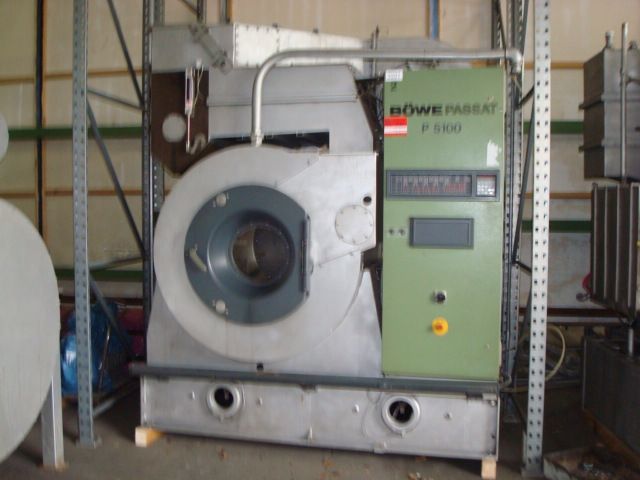 Bowe P5100 Dry cleaning machines