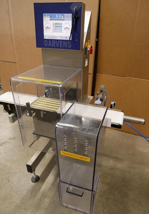 Garvens S2 checkweigher with rejection